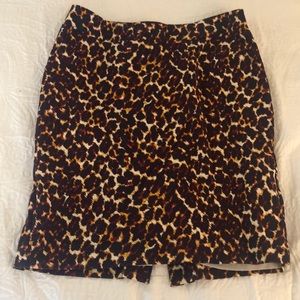 Merona pencil skirt in leopard